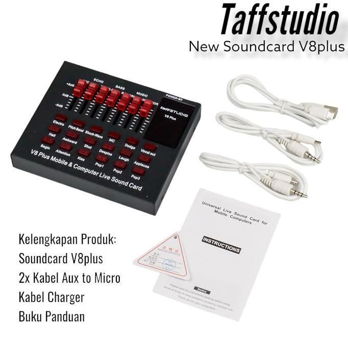 Rexcom- New Soundcard V8 V8S V8U. V8Plus Taffstudio