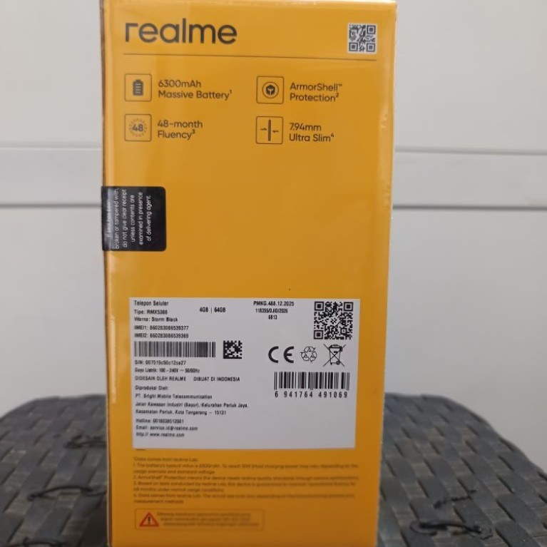 Realme Note 80 ram 4/128