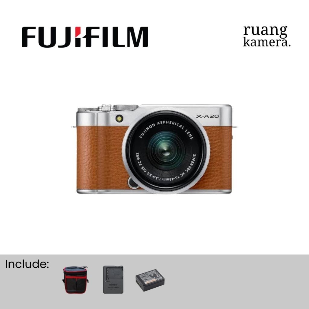 Kamera Mirrorless Fujifilm X-A20 Kit Second