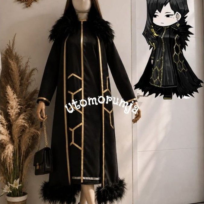 Utomorumja Kostum Cosplay Binah Limbus Company