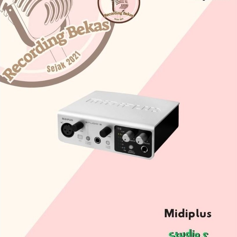 Soundcard Midiplus Studio S