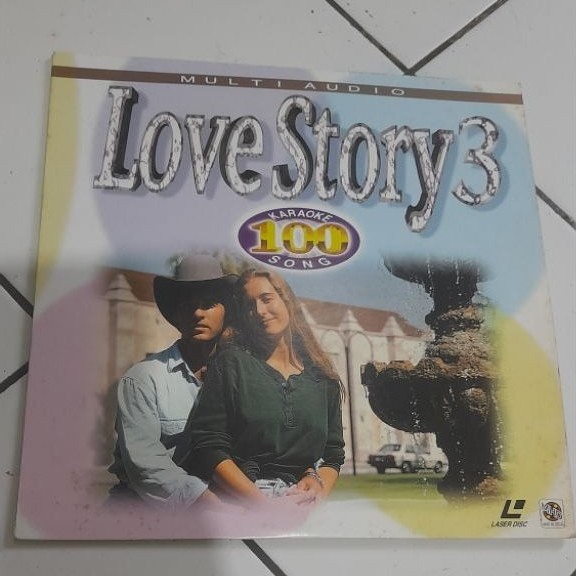 kaset cd.laser disc karaoke original barat indonesia