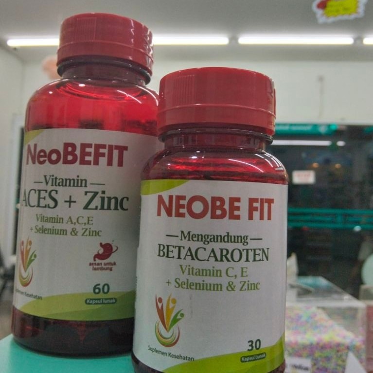 NeoBEFIT Vitamin A,C,E + Selenium & Zinc Suplemen Antioksidan