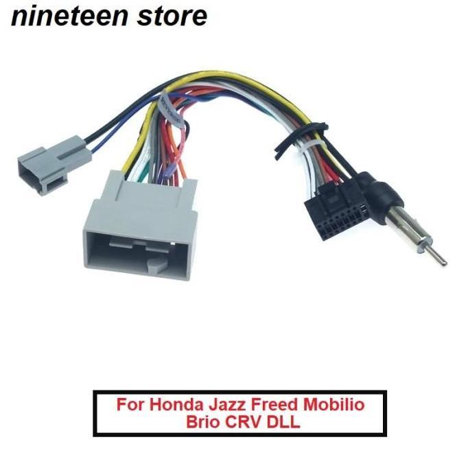 Wexx- Kabel Soket Pnp Headunit Android Honda Hrv Civic Crv Gen 4