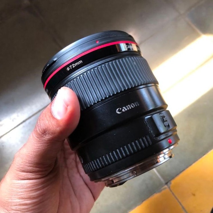 Lensa Canon 35mm f1.4 Lseries