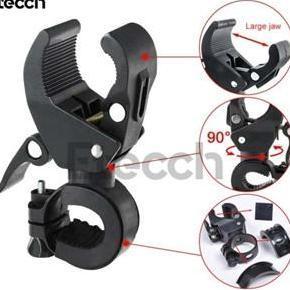 Promo Bike Bracket Mount Holder for Flashlight Braket Sepeda Untuk Lampu Sorot Senter Stang Outdoor 