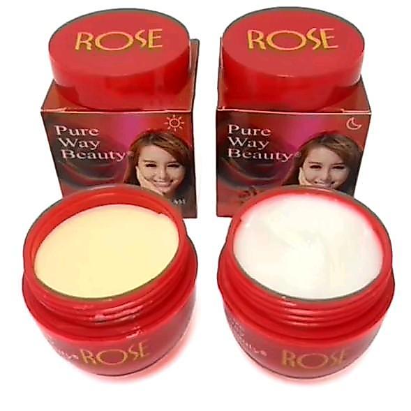 ROSE Cream Pure Way beauty 15gr | Krim siang | krim malam