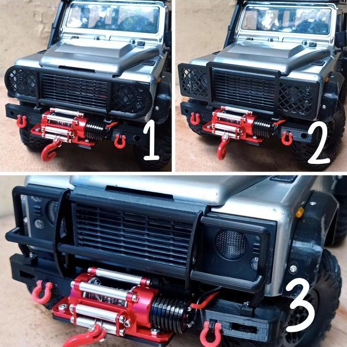BUMPER DEPAN WINCH RC MN 90, MN91, MN99, MN99S