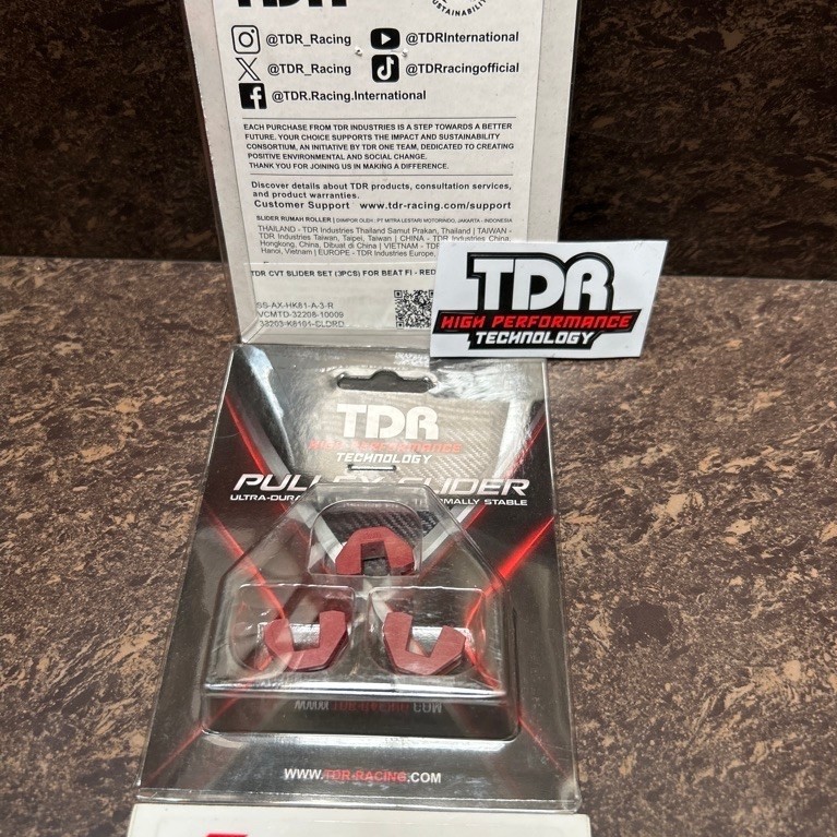 slider pulley rumah roller TDR BEAT BEAT FI VARIO ORIGINAL TDR karet rumah roller