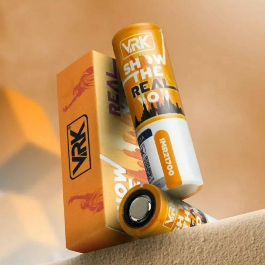 Baterai Battery 21700 3750mah Kuning Original Power Bank Senter Alat Elektronik