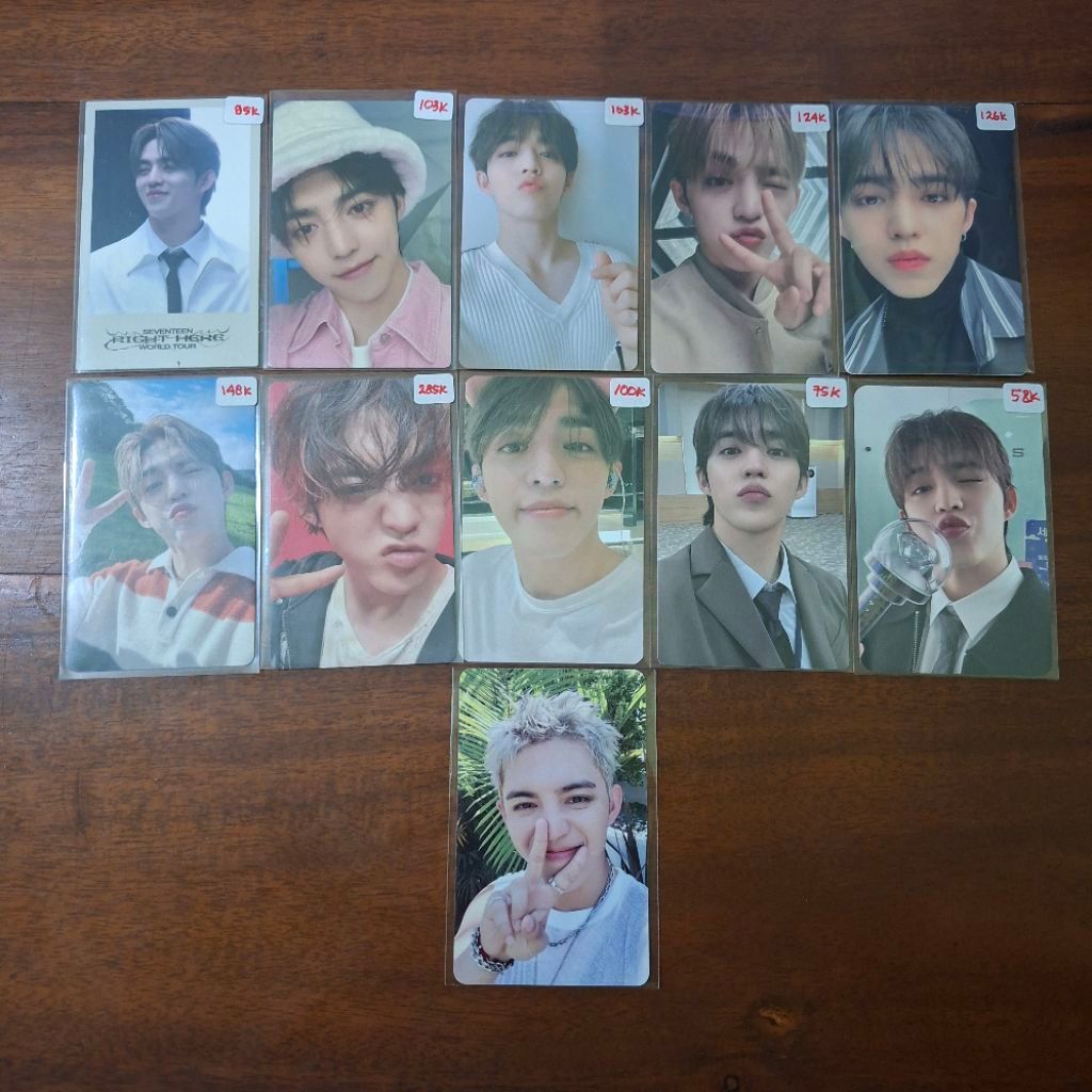 [ Baca Deskripsi ] PART 2* PC Photocard Seventeen SVT Scoups Choi Seungcheol Caratland right here he