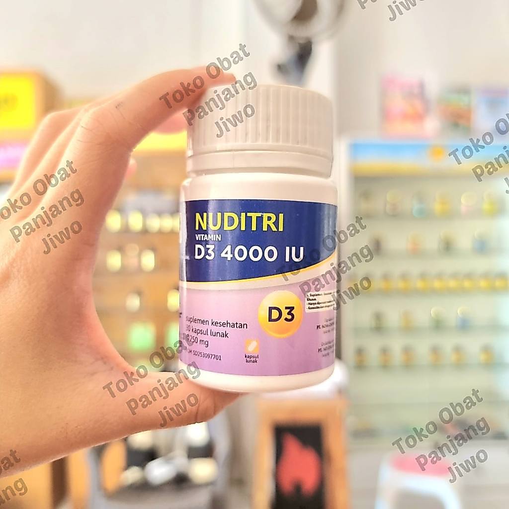 NUDITRI D3 4000iu ISI 30 KAPSUL LUNAK