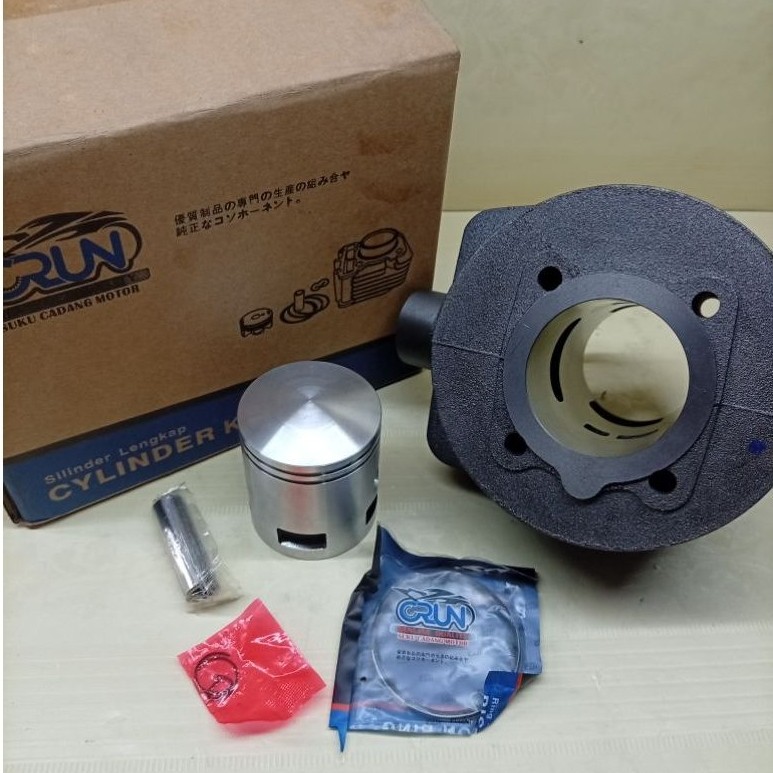 BLOK SEHER VESPA BLOK CYLINDER ASSY KUMPLIT VESPA PX 150 EXCEL 5 HOLE CRUN