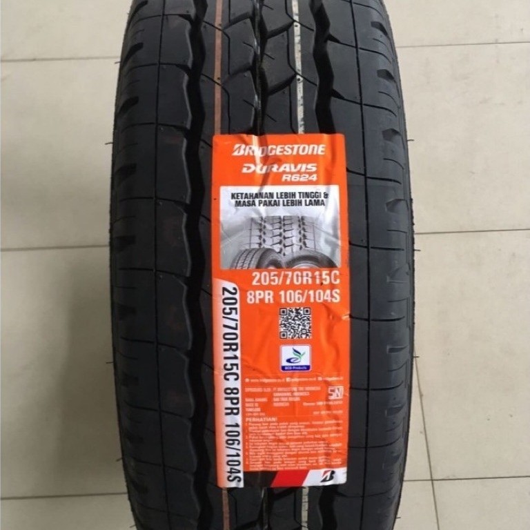 Ban Bridgestone 205/70R15 Duravis