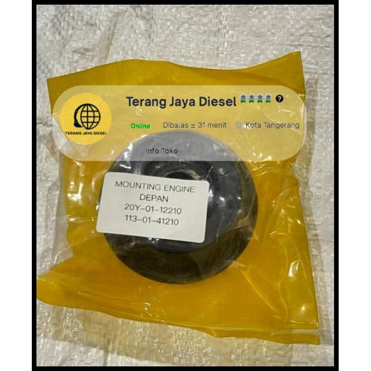 DISKON KARET DUDUKAN MESIN KOMATSU PC200 DEPAN 20Y-01-12210 