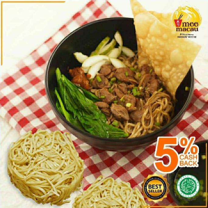 MIE GORENG KERING ORGANIK + BUMBU + AYAM DRIED NOODLE NON MSG HALAL