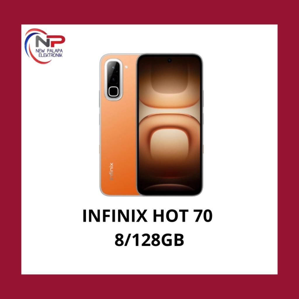 HP INFINIX HOT 70 RAM 8/128GB GARANSI RESMI INFINIX