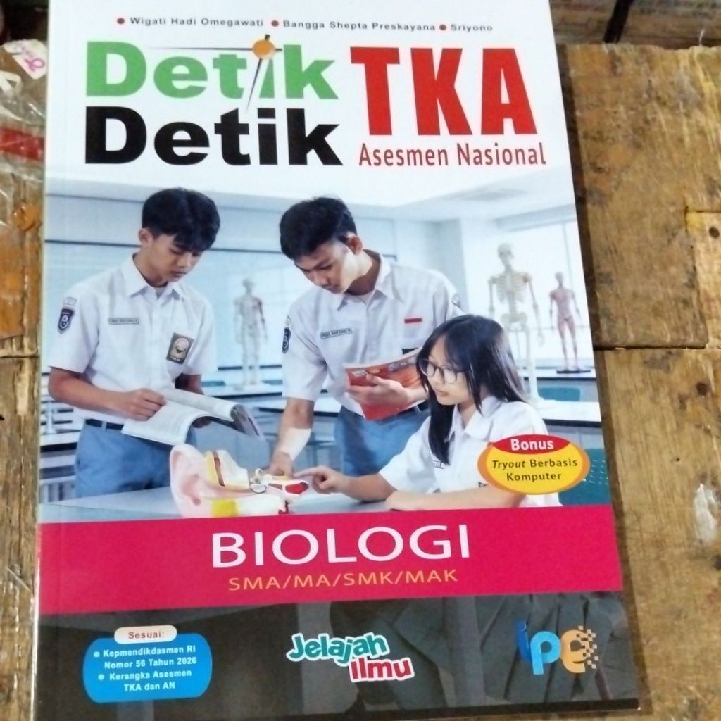 Detik-detik TKA Asesmen Nasional 2026 BIOLOGI SMA/MA/SMK/MAK