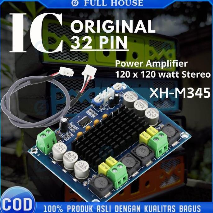 kit Amplifier Stereo 120 x 120 watt TPA3116D2 CHIPSET ORIGINAL 32 PIN