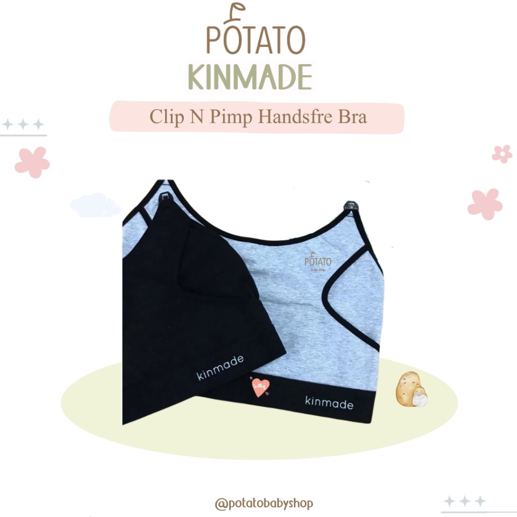 Kinmade Clip N Pump Handsfree Bra/Bra