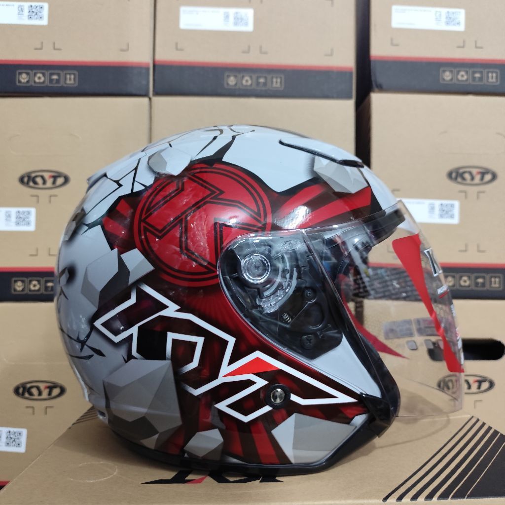 Helm KYT DJ Maxi Motif Original