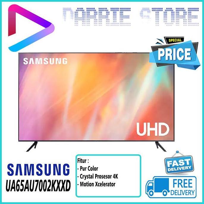 Allthebest- SAMSUNG 65 INCH UA65AU7002KXXD CRYSTAL UHD SMART 65AU7002 UA65AU7002