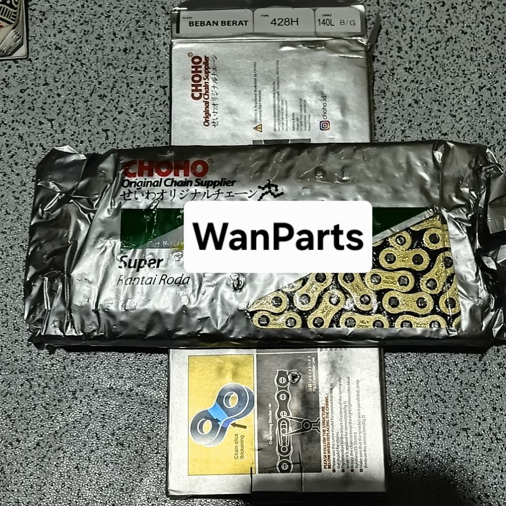RANTAI RANTE 428H - 140L GOLD CHOHO
