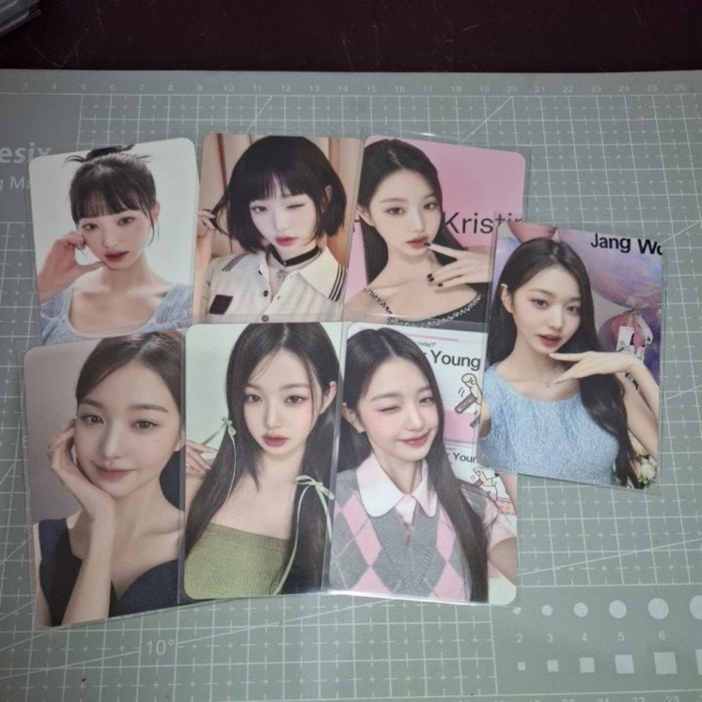 ive wonyoung hapa kristin official photocard