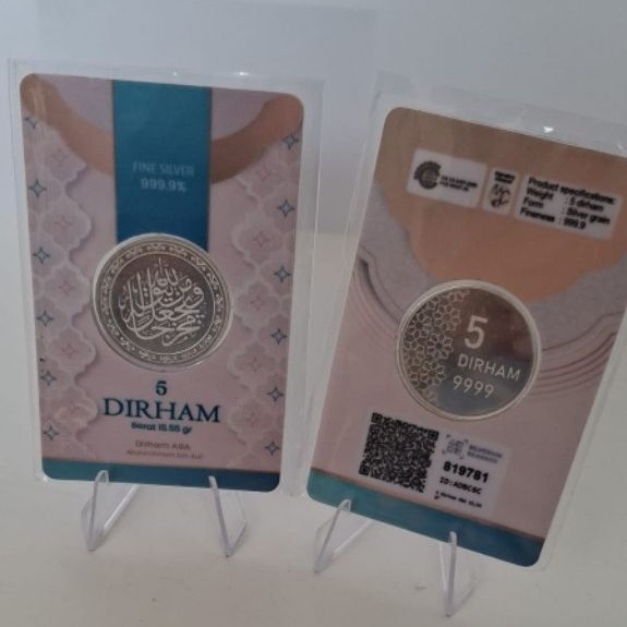 Perak 5 dirham silverium