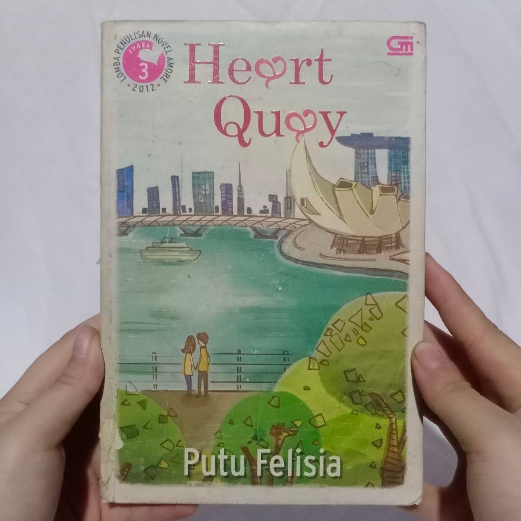 Buku Novel Bekas Heart Quay Putu Felisia Romance