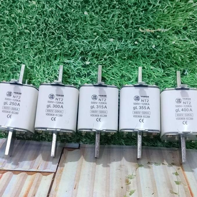 NH FUSE LINK NH-2 NH2 250A 300A 315A 335A 400A VORGE NT2 NT-2 MURAH