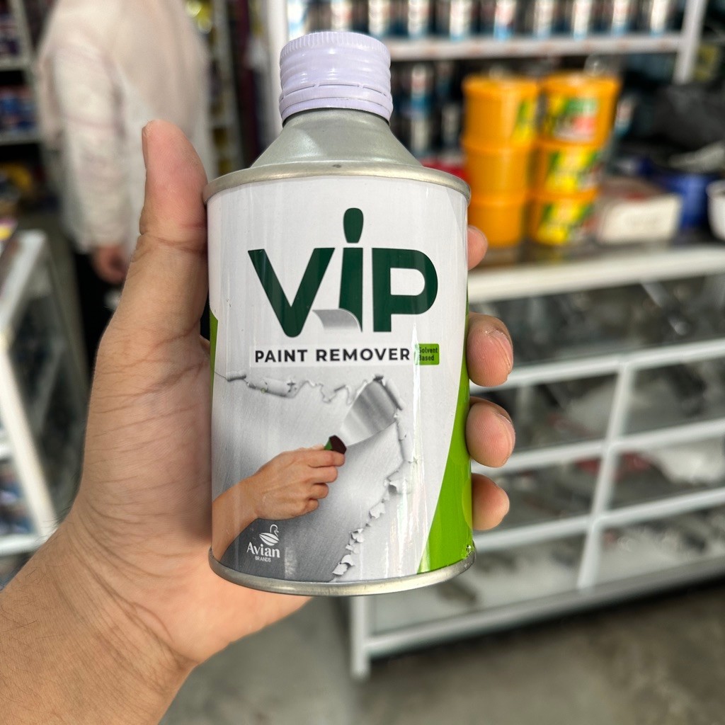 PAINT REMOVER VIP 250GR / PERONTOK CAT VIP / SODA API AVIAN BRANDS - CAIRAN VIP
