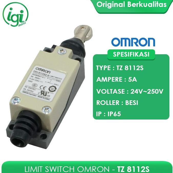 LIMIT SWITCH OMRON TZ-8112 / LIMIT SWITCH TZ8 OMRON