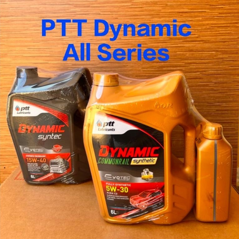 PTT Lubricants Oli mesin Mobil sae 5W30 10W30 5W40 10W40 15W40 bundle All Series