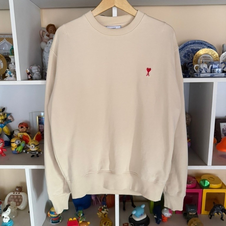 Ami paris original size M Cream