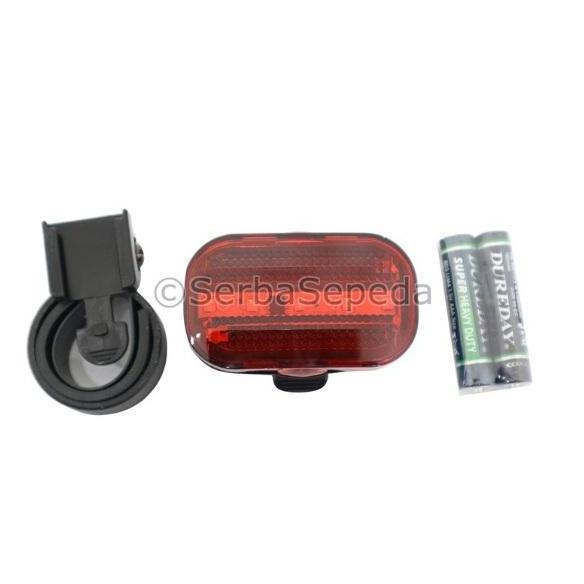 Promo Polygon Lampu Belakang Sepeda Luma Diskon