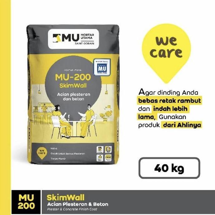 Semen MU 200 Acian / Semen Mortar Utama 200 Acian 40Kg PAN
