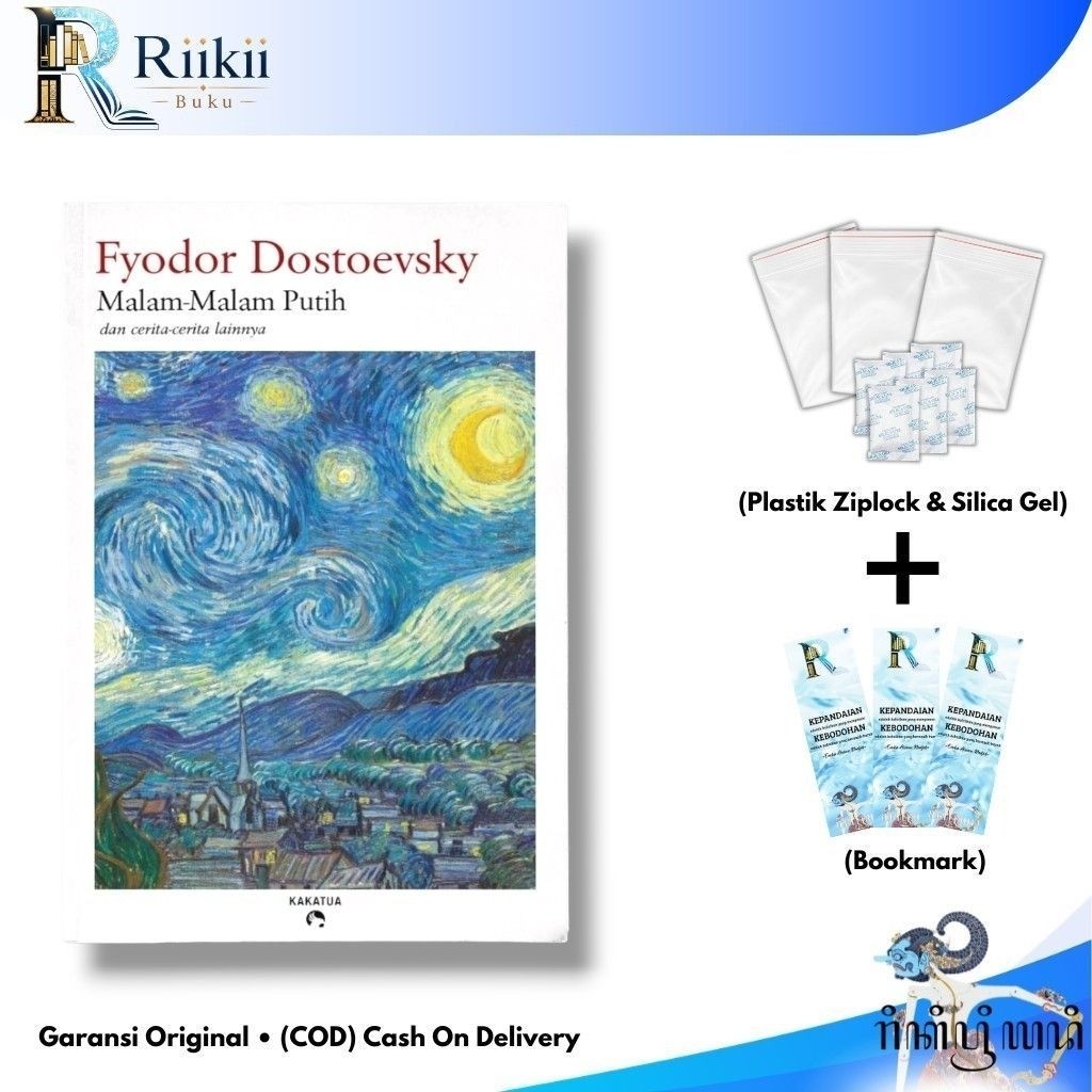 Buku Preloved Malam-malam Putih - Fyodor Doestovsky (Kakatua)