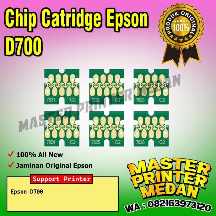 HARGA DISC - Chip Catridge Epson D700 - Tinta Epson D700 / SL-D700 CHIP TINTA EPSON