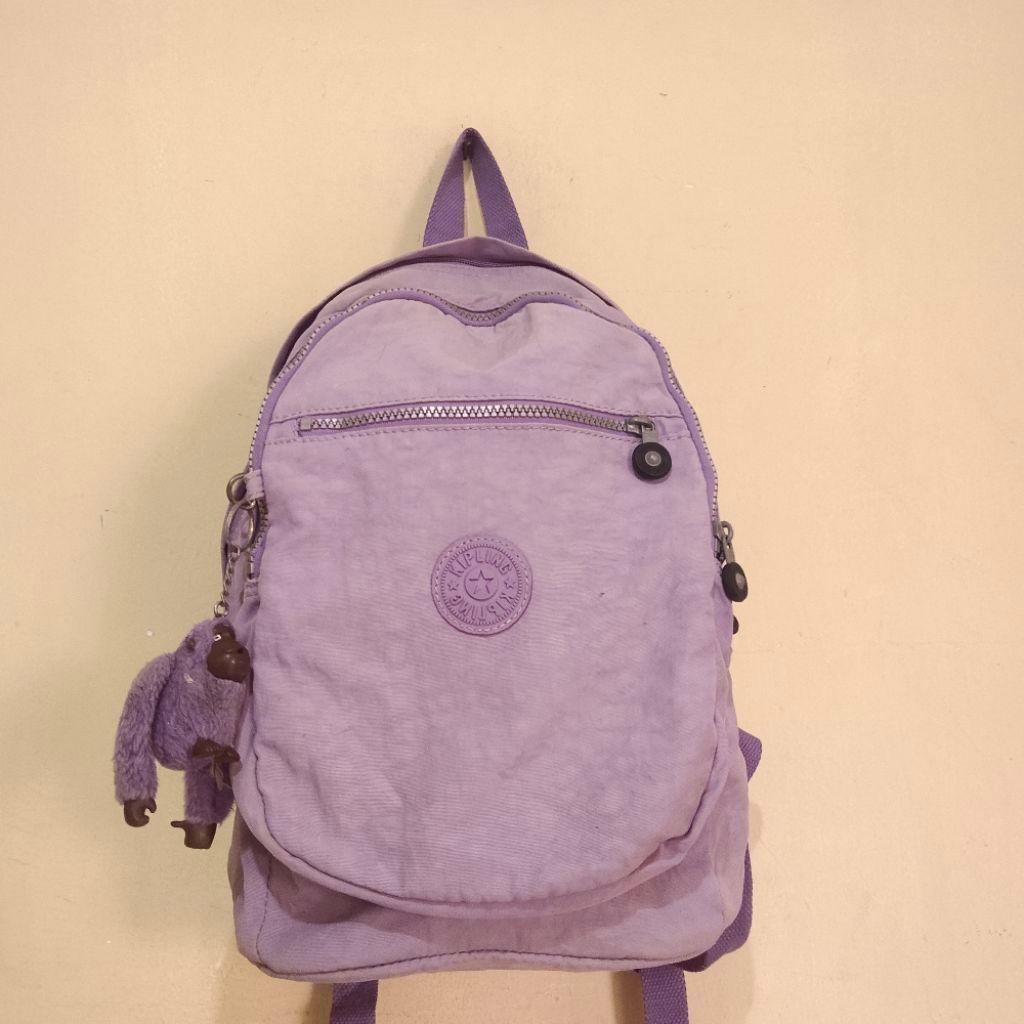 PL tas ransel backpack tas punggung kipling warna lilac