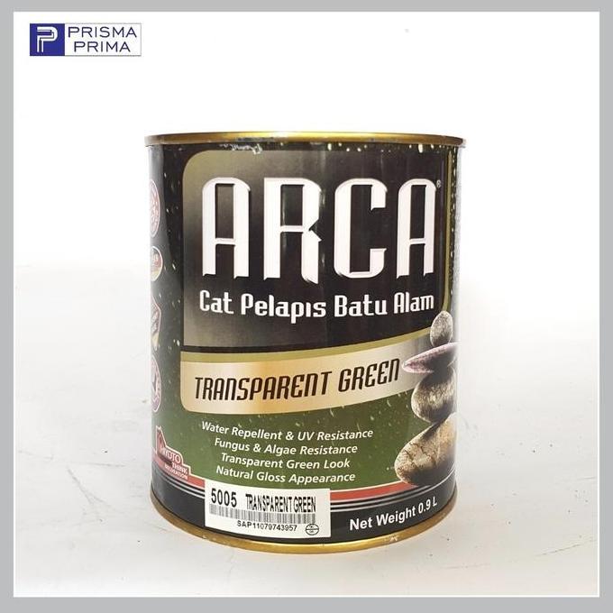 Cat Pelapis Batu Alam Arca Green Hijau Stone Coating