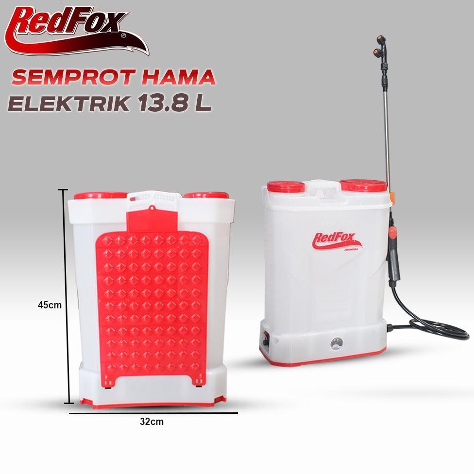 Pompa Semprot Hama Elektrik 13,8Liter REDFOX
