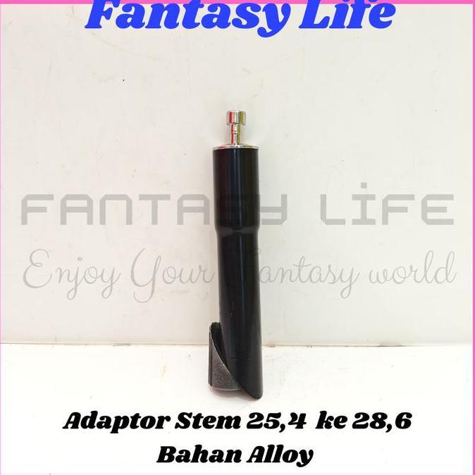 Fantasy Adaptor stem 25.4 panjang 14 cm sambungan tiang stang sepeda federal