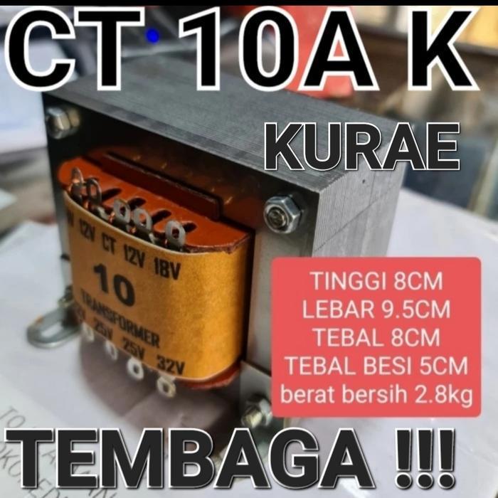 TERBARU - ( 10A CT k  ( travo trafo adaptor psu 10a 10 a kurae sejenis bell proton king era ok trans