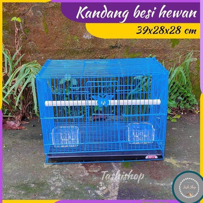 Kandang Besi untuk Bearded Dragon, Iguana, Kucing Anjing Kecil, Sugar