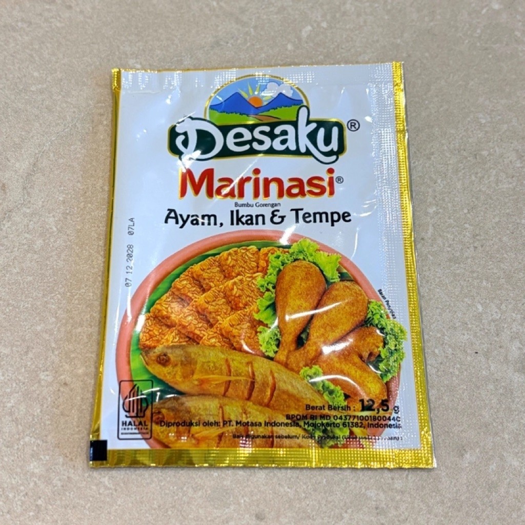 desaku marinasi / bumbu marinasi