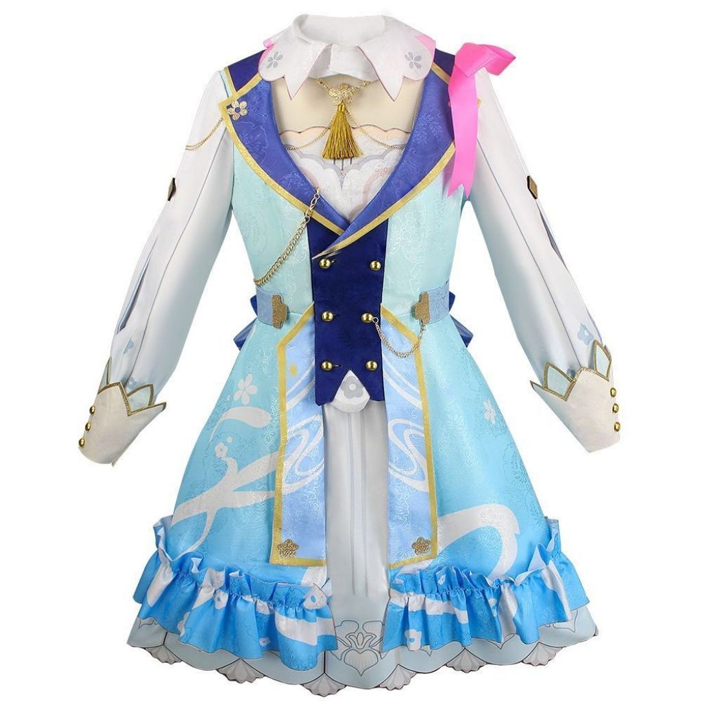 Kamisato ayaka springbloom kostum cosplay
