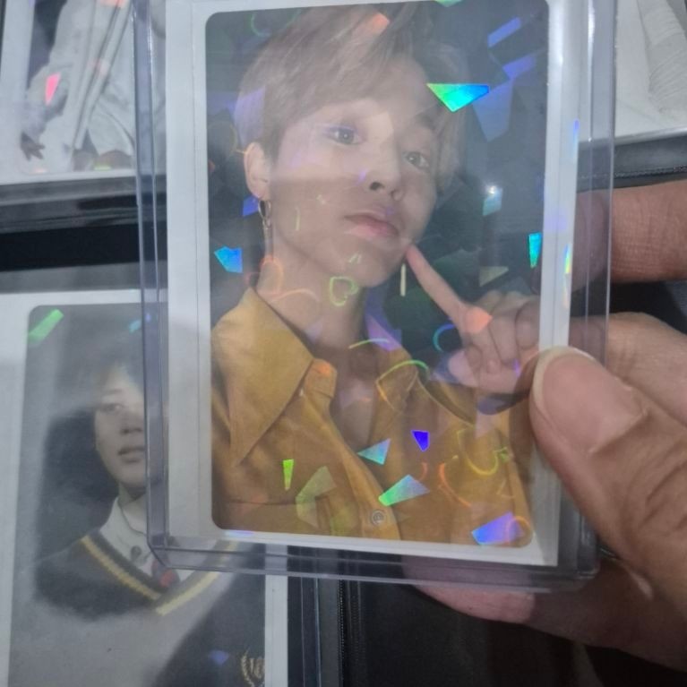 Photocard PC Holo Jimin BTS BE Deluxe lucky draw Japan