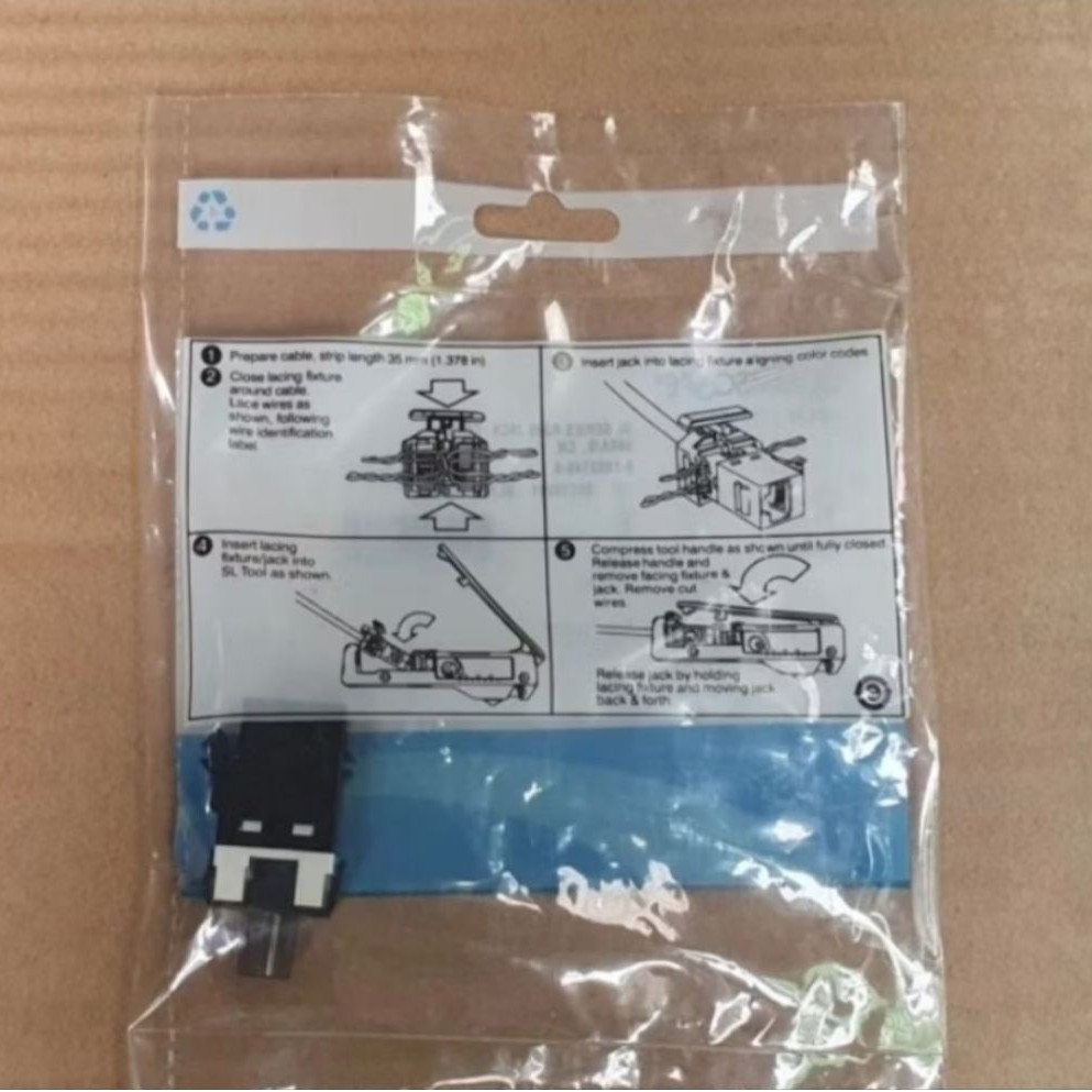 Modular Jack RJ45 Cat 6 Commscope / Modular Rj45 Cat6 / Modular Jack Cat6 Cat 6 RJ45 Tolless Keys...