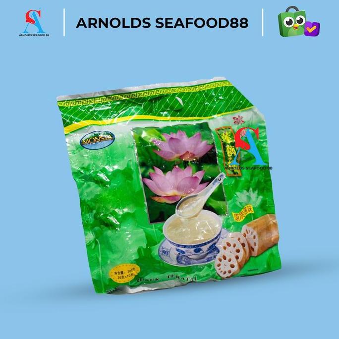 Indorasa- Monsta Akar Bubuk Teratai / Tepung Yanbao Lotus Root Powder 10 Sachet